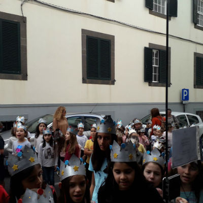 Visita dos alunos da EB1/PE/Creche da Ponta do Sol