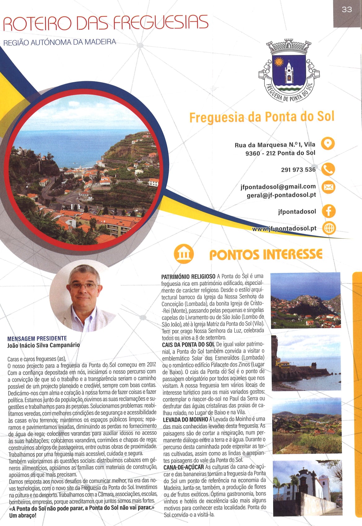 Roteiro da freguesia da Ponta do Sol